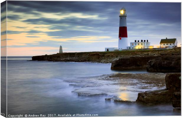 Portland Lighthouse Canvas Print by Andrew Ray