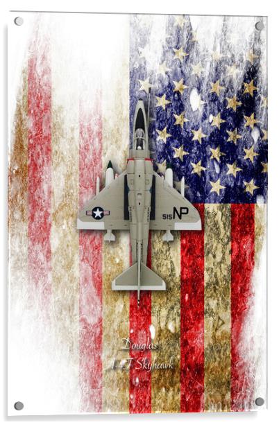 Douglas A-4F Skyhawk Acrylic by J Biggadike