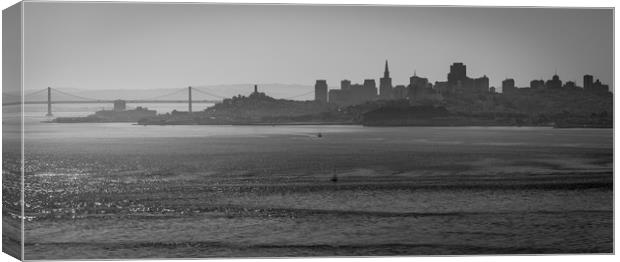 San Francisco Skyline Canvas Print by Gareth Burge Photography