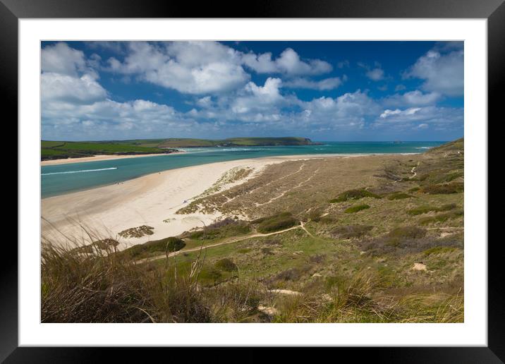 A summer's day on the Camel estuary. Framed Mounted Print by Lindsay Philp