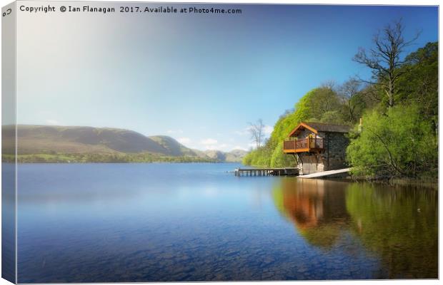 The Duke of Portland, Boathouse Canvas Print by Ian Flanagan