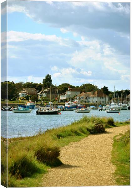 Keyhaven Canvas Print by graham young
