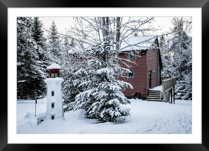 Home Sweet Home Framed Mounted Print by Roxane Bay