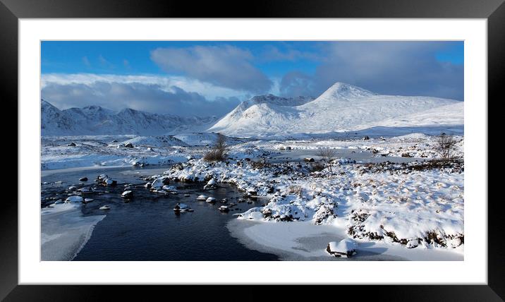 Perfect Glencoe Day Framed Mounted Print by harry morgan