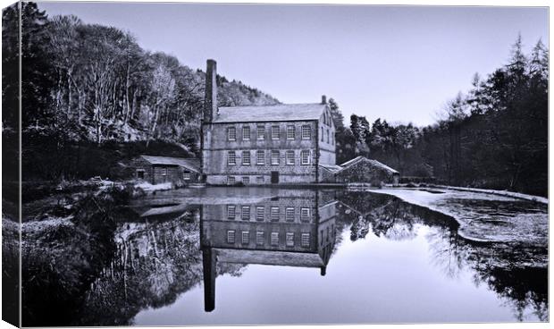Gibson Mill Canvas Print by David McCulloch
