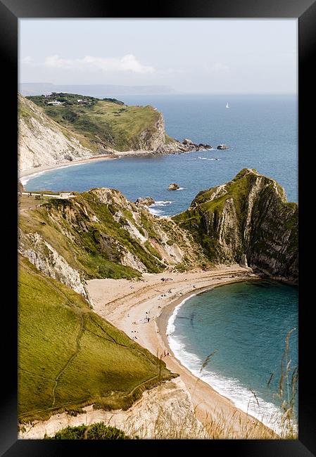 Dorset Coastline Framed Print by Eddie Howland