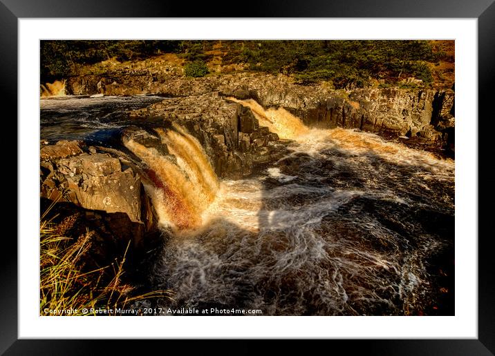 Low Force Framed Mounted Print by Robert Murray