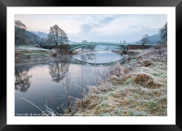 Bigsweir bridge, Wye valley Framed Mounted Print by Steve Liptrot