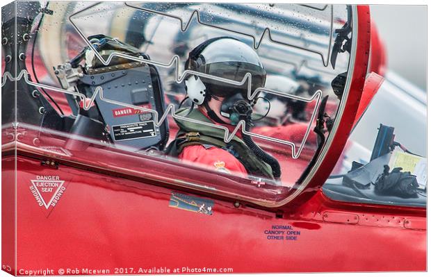 Ready to rumble Canvas Print by Rob Mcewen