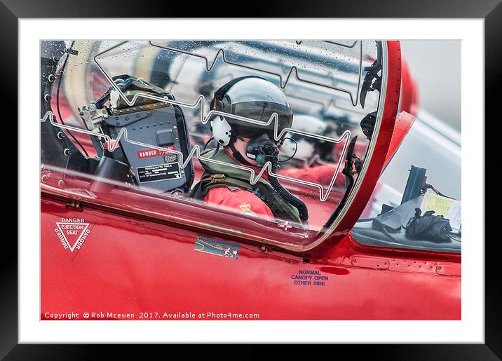 Ready to rumble Framed Mounted Print by Rob Mcewen