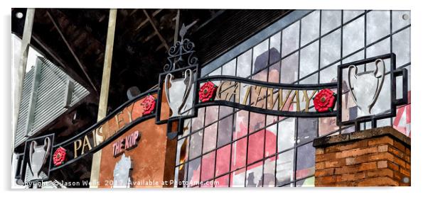 Paisley Gateway panorama Acrylic by Jason Wells