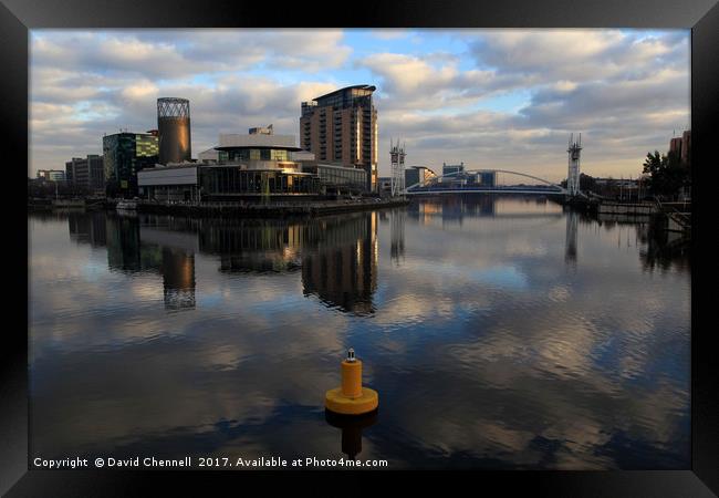 Salford Quays   Framed Print by David Chennell