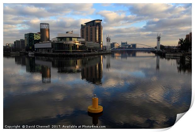 Salford Quays   Print by David Chennell