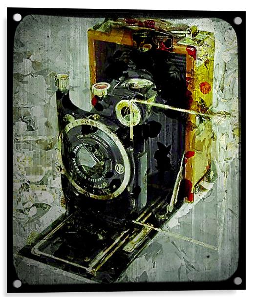 Vintage camera Acrylic by Jean-François Dupuis