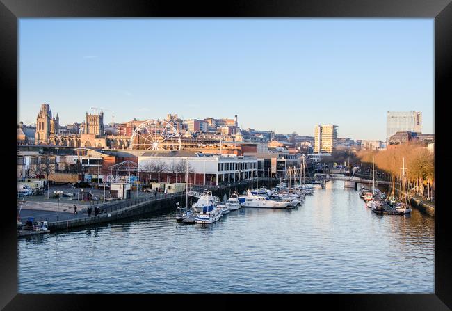 Bristol Floating Harbour Framed Print by Marcus Revill