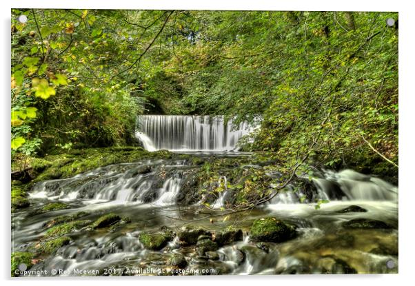 Stock Ghyll Force Acrylic by Rob Mcewen