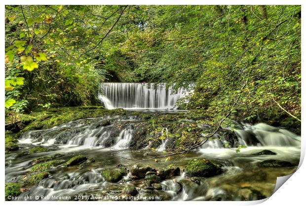 Stock Ghyll Force Print by Rob Mcewen