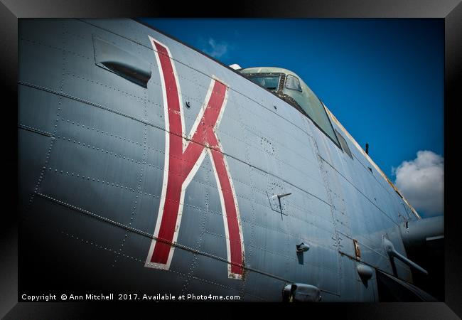 Avro Shackleton Framed Print by Ann Mitchell