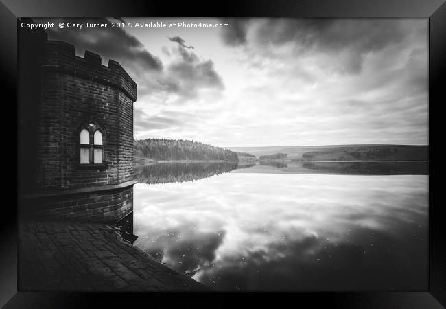 Langsett Dam Framed Print by Gary Turner