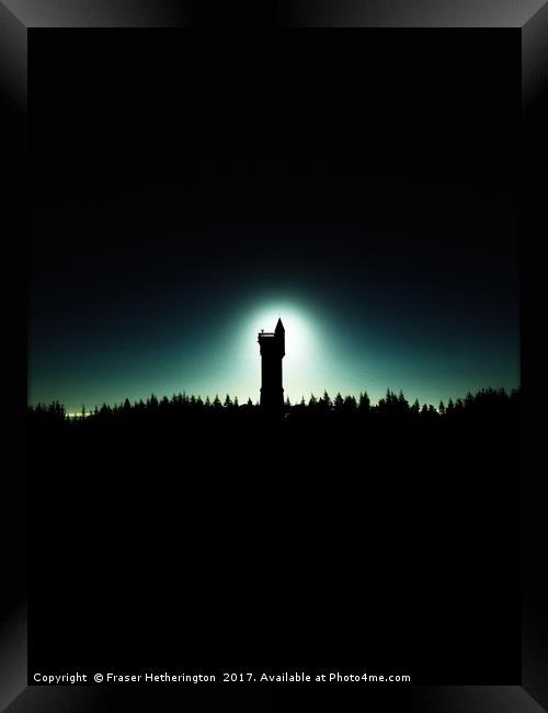 The Witching Tower Framed Print by Fraser Hetherington