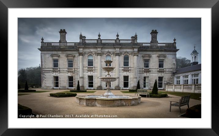 Tedworth House Framed Mounted Print by Paul Chambers