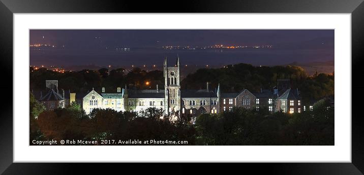 The Moor Hospital,Lancaster Framed Mounted Print by Rob Mcewen