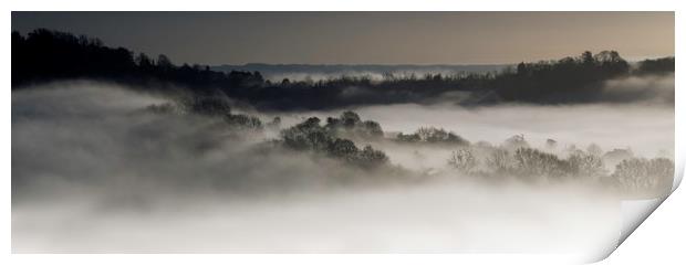 Misty Valley Print by Eric Pearce AWPF