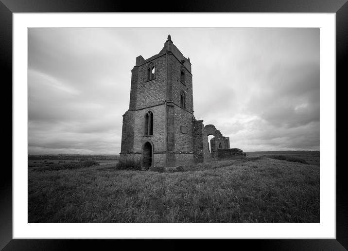 burrow mump Framed Mounted Print by kevin murch