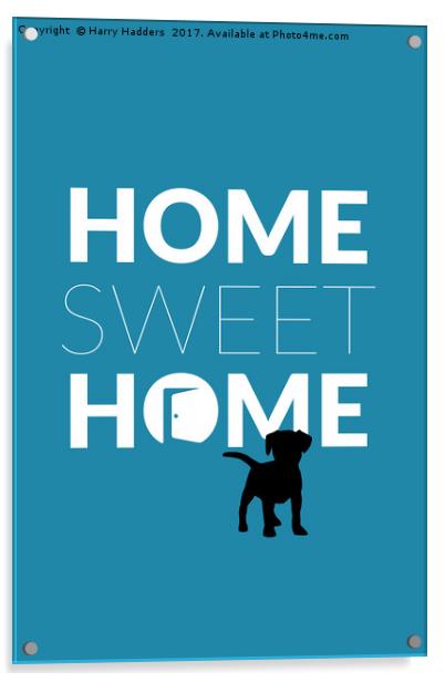 Home Sweet Home Acrylic by Harry Hadders