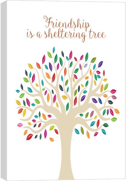 Sheltering Tree Canvas Print by Harry Hadders