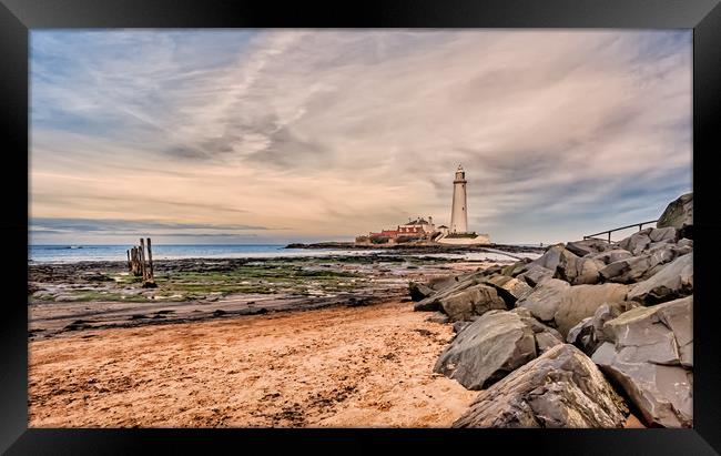 Coastal Beauty Lighthouse Framed Print by Naylor's Photography