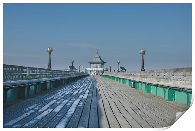 Clevedon Pier Print by Marcus Revill