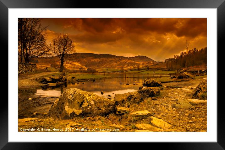 Enchanting Lakeland: The Heart of Cumbria Framed Mounted Print by Gilbert Hurree