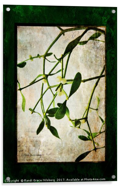 Green Harmony Acrylic by Randi Grace Nilsberg