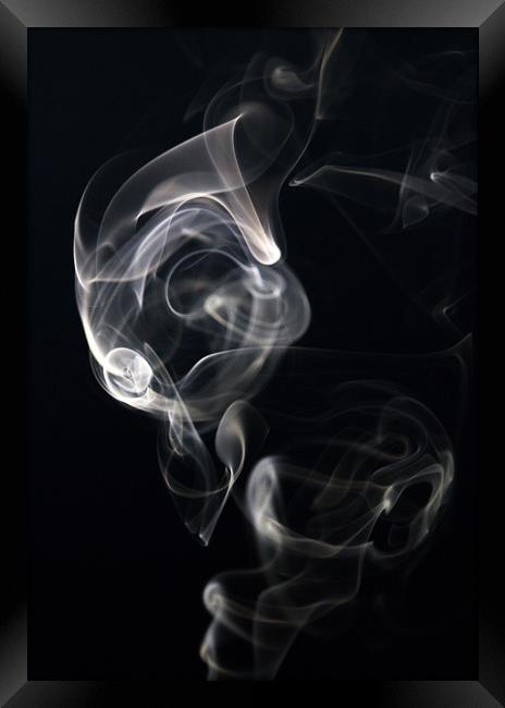 Smoke Trails Framed Print by Sarah Pymer