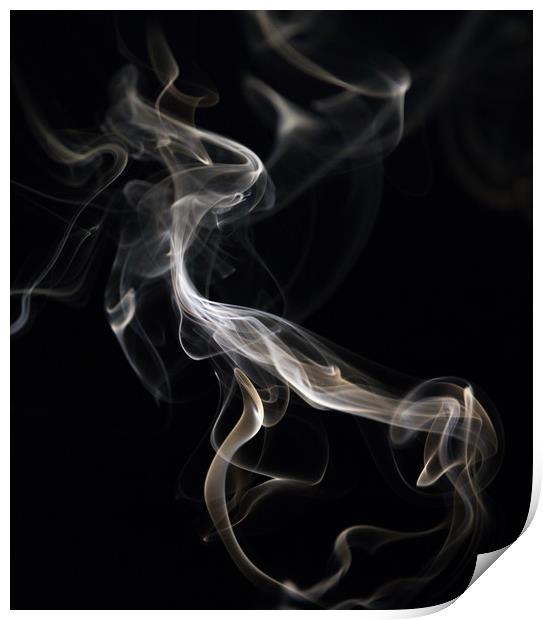 Smoke Trails Print by Sarah Pymer