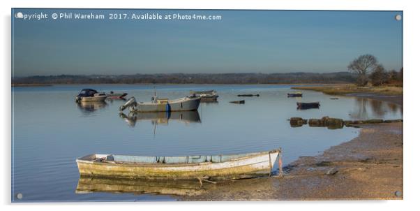 Lytchett Bay Acrylic by Phil Wareham