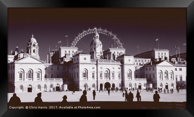 Horse Guards Parade Framed Print by Chris Harris