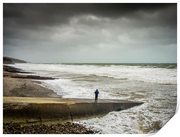 The Tempest of Amroth Print by Colin Allen