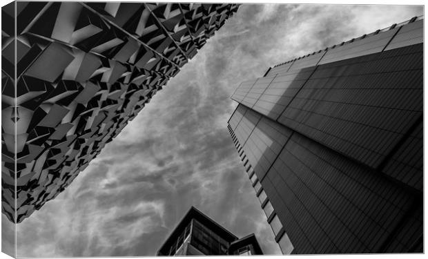 The 'Cheese Grater' Canvas Print by Paul Andrews