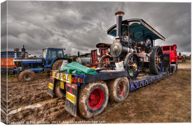 The Burrell Loader  Canvas Print by Rob Hawkins
