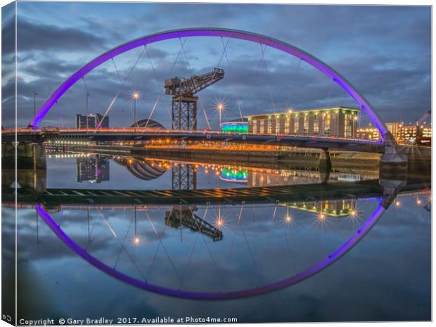 Glasgow Waterfront Canvas Print by GBR Photos