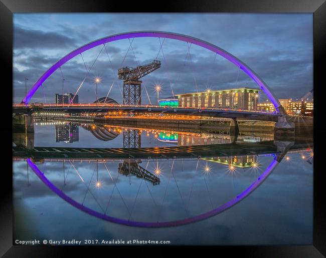 Glasgow Waterfront Framed Print by GBR Photos