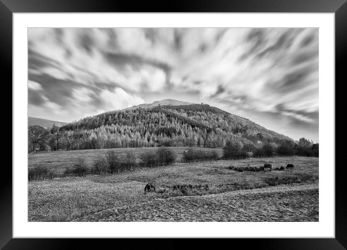 Latrigg Framed Mounted Print by Roger Green