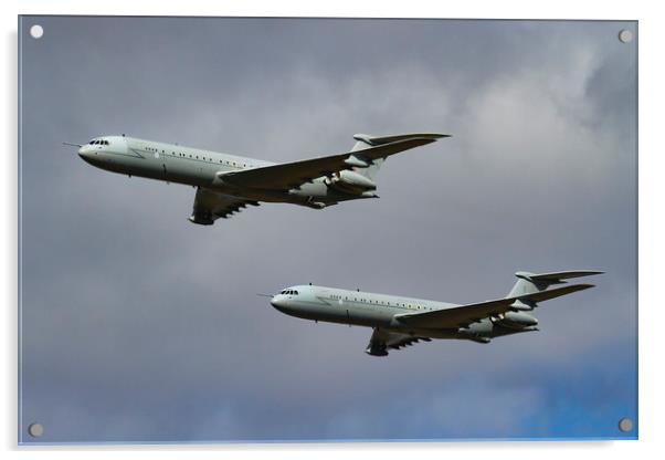Vickers VC10 Final flight Brize Norton Acrylic by Oxon Images