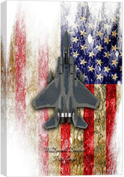 McDonnell Douglas F-15c Eagle Canvas Print by J Biggadike