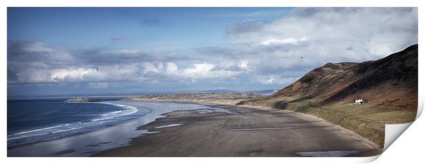 RHOSSILI BEACH Print by Anthony R Dudley (LRPS)
