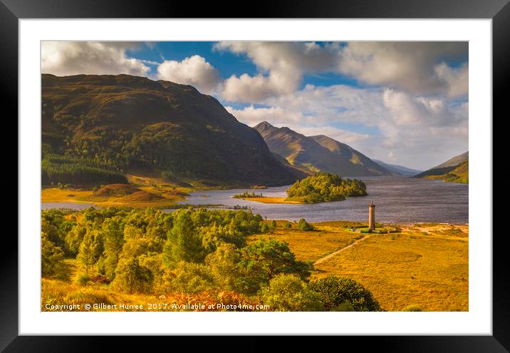 Loch Shiel Scotland Framed Mounted Print by Gilbert Hurree