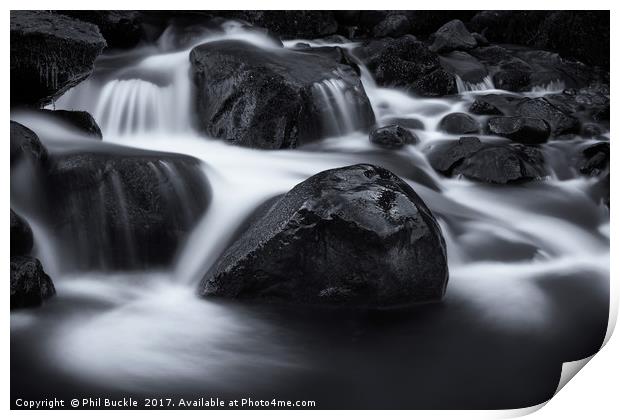 Aira Beck Falls Print by Phil Buckle