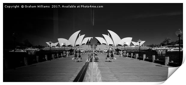 Sydney Opera House Print by Graham Williams